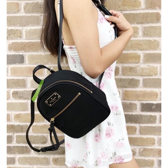 kate spade Bags Kate Spade Mini Black Backpack Poshmark